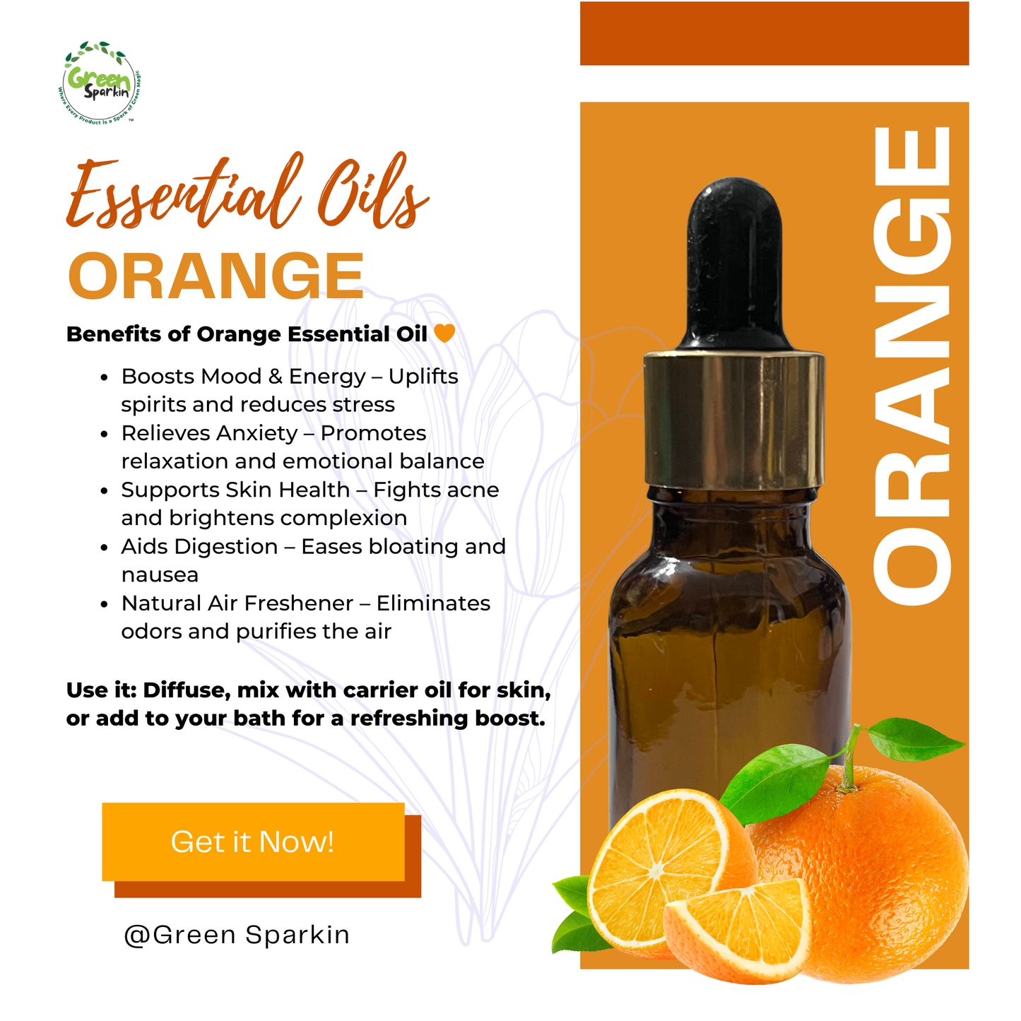 Sweet Orange Essential Oil