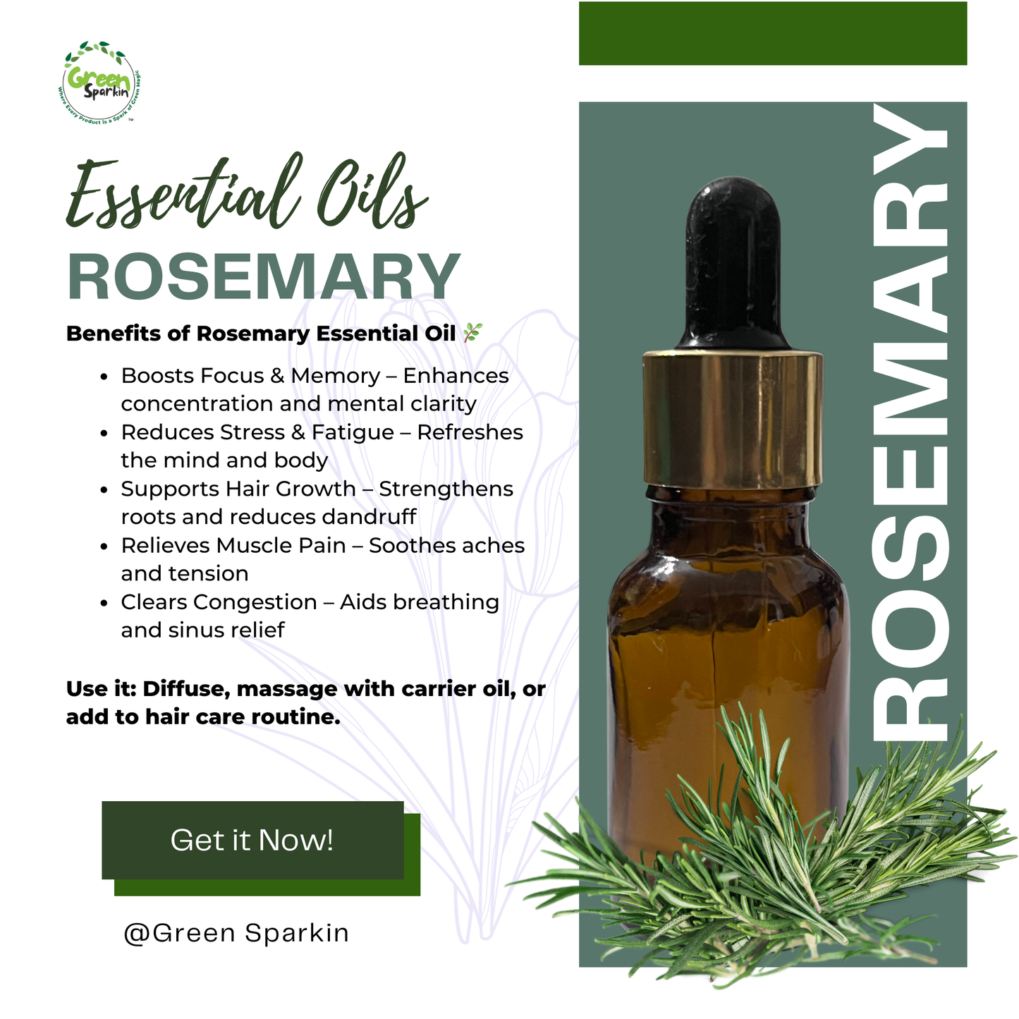 Rosemary Essential Oil