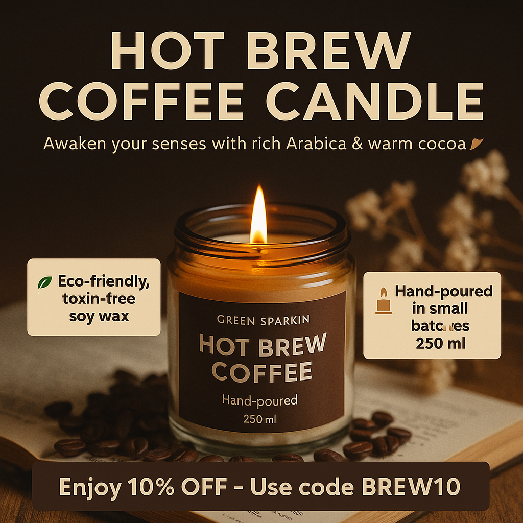 Hot Brew Coffee Candle