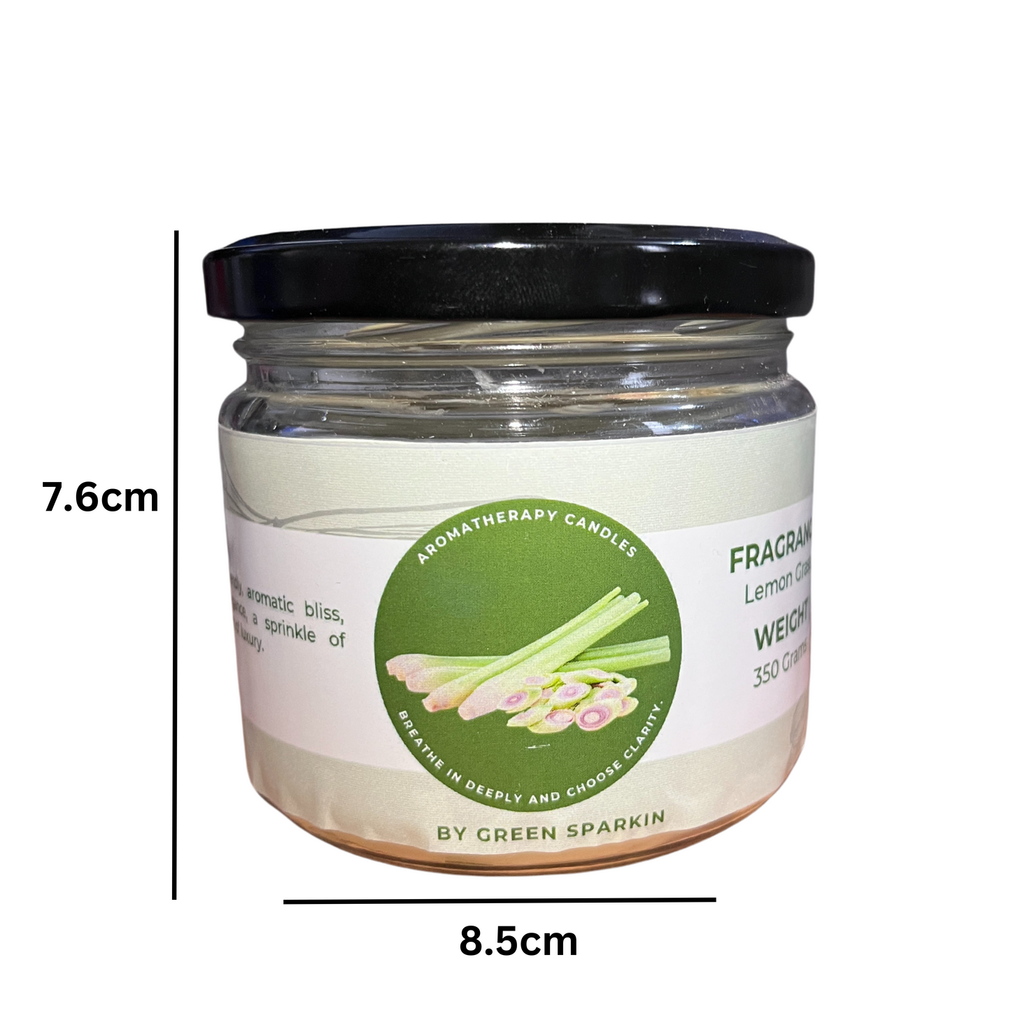 Fresh Lemongrass Jar Candle