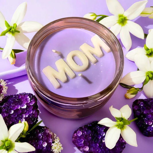 MOM Glass Jar Candles - Royal Lavender