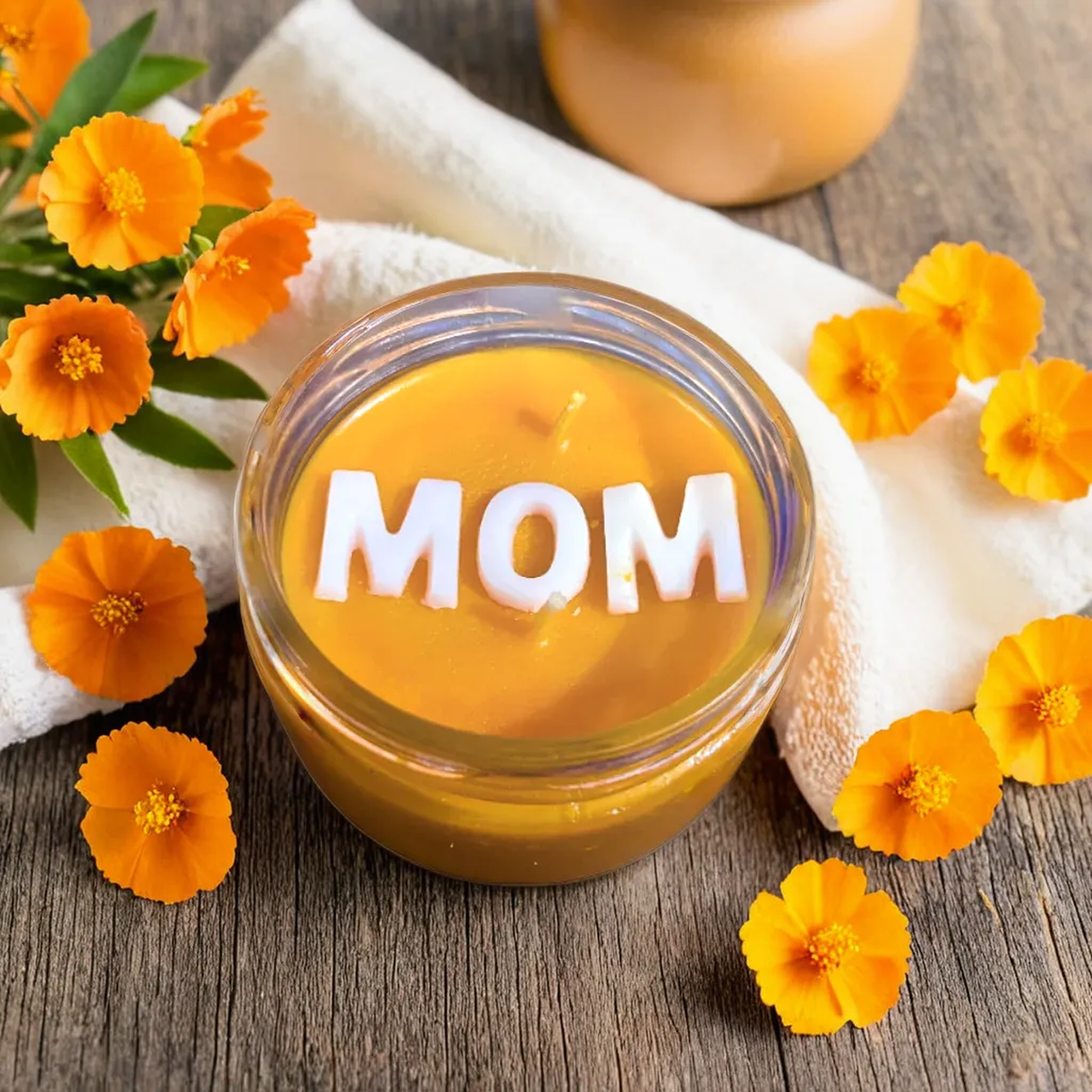 MOM Glass Jar Candles - Pumpkin Pleasure